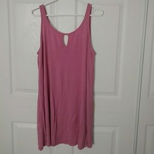 F21 Pink T-Shirt Dress